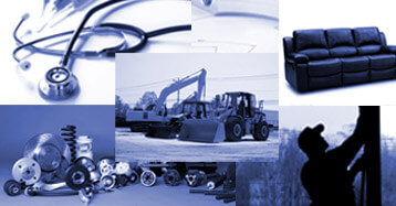 Collage of Industries Served | Medical, Construction, Automotive, Furniture, Manufacturing